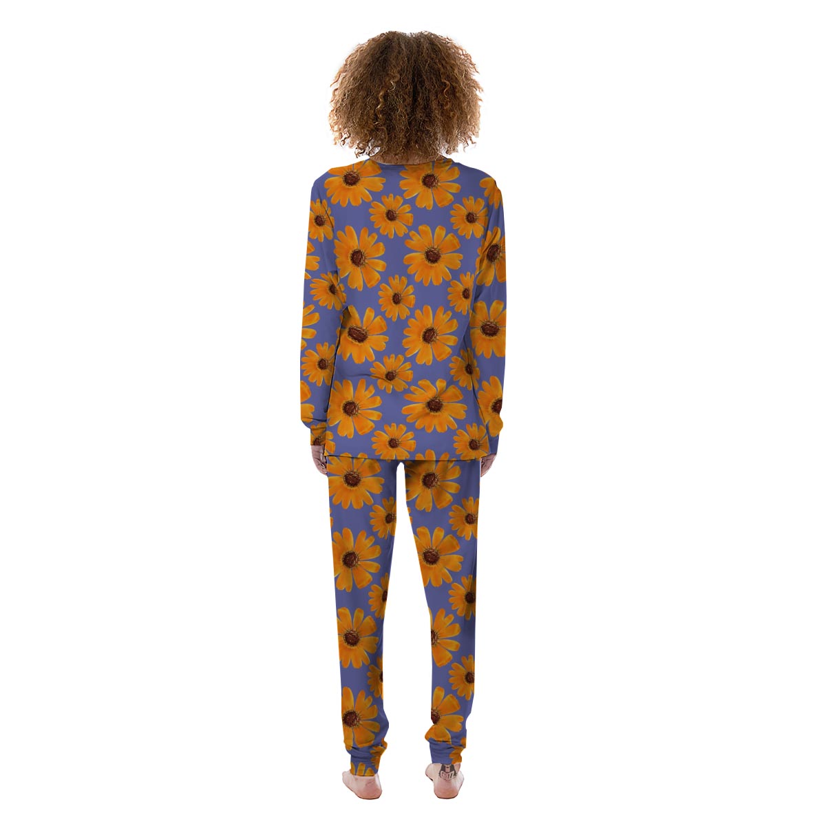 Cute Sunflower Women's Pajamas-grizzshop