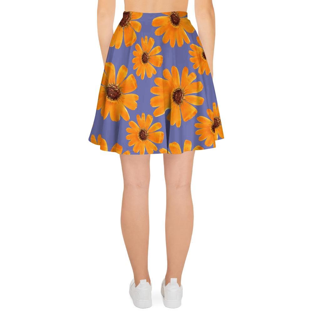 Cute Sunflower Women's Skirt-grizzshop