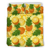 Cutting Pineapple Yellow Bedding Set-grizzshop