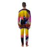 Cyberpunk Biker Print Men's Pajamas-grizzshop