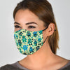 Cyborg Robot Pattern Print Face Mask-grizzshop