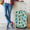 Cyborg Robot Pattern Print Luggage Cover Protector-grizzshop