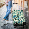 Cyborg Robot Pattern Print Luggage Cover Protector-grizzshop