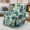 Cyborg Robot Pattern Print Recliner Cover-grizzshop