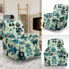 Cyborg Robot Pattern Print Recliner Cover-grizzshop