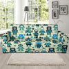 Cyborg Robot Pattern Print Sofa Covers-grizzshop