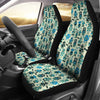 Cyborg Robot Pattern Print Universal Fit Car Seat Cover-grizzshop