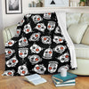 Cyborg Robot Print Pattern Blanket-grizzshop