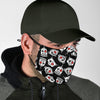 Cyborg Robot Print Pattern Face Mask-grizzshop