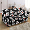 Cyborg Robot Print Pattern Loveseat Cover-grizzshop