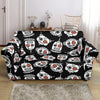 Cyborg Robot Print Pattern Loveseat Cover-grizzshop