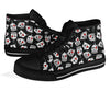 Cyborg Robot Print Pattern Men Women's High Top Shoes-grizzshop