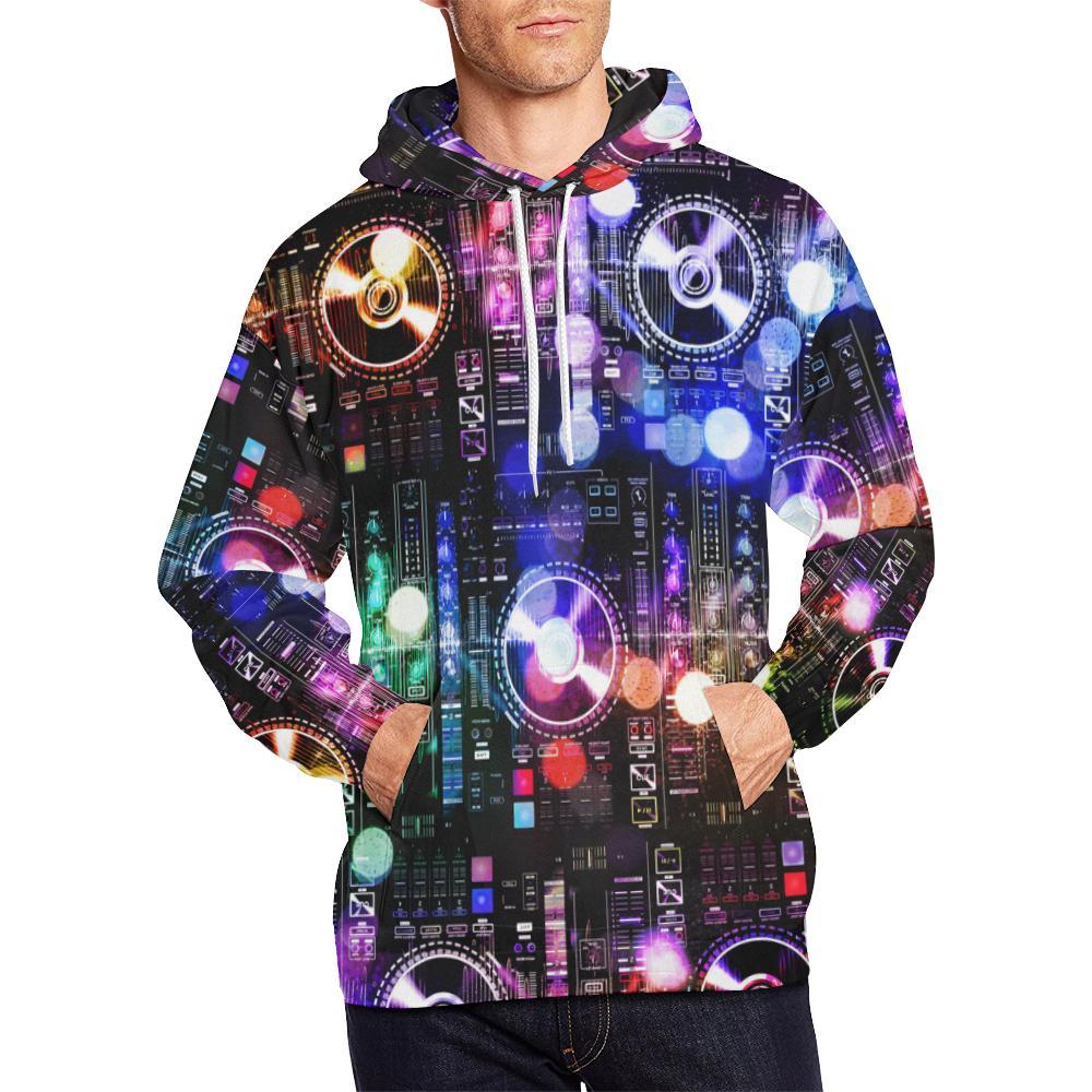 DJ Controller Men's Hoodie-grizzshop