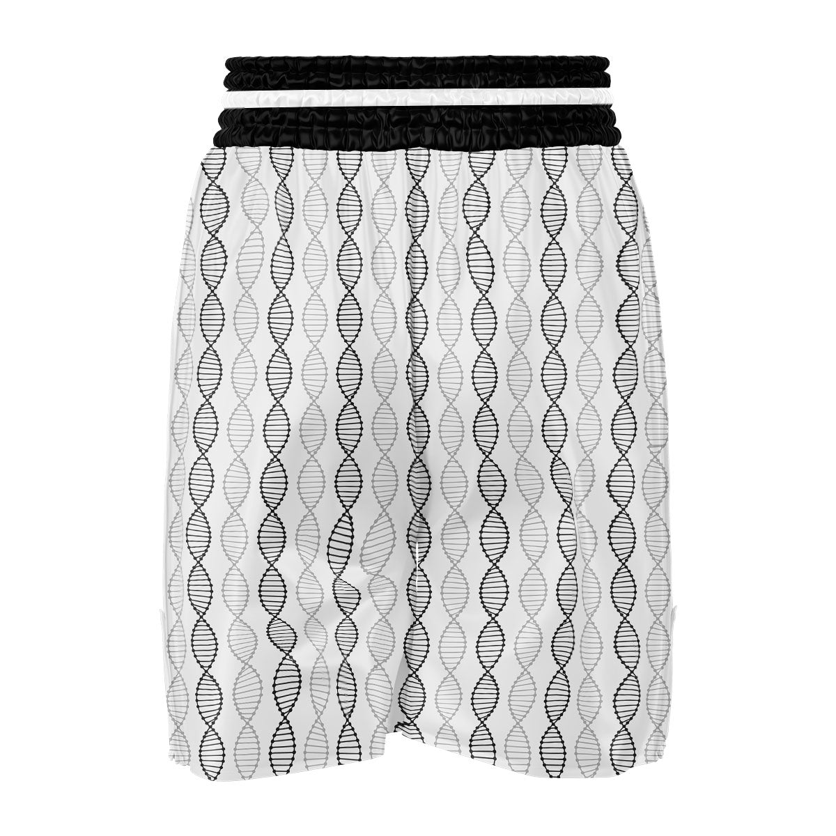 DNA Strands Print Pattern Boxing Shorts-grizzshop