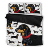 Load image into Gallery viewer, Dachshund Pillow &amp; Duvet Covers Bedding Set-grizzshop