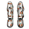 Dachshund Xmas Print Pattern Muay Thai Shin Guards-grizzshop