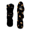 Daisy Floral Polka Dot Print Pattern Muay Thai Shin Guards-grizzshop