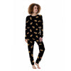 Daisy Floral Polka Dot Print Pattern Women's Pajamas-grizzshop