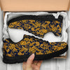 Damask Gold Pattern Print Sneaker Shoes For Men Women-grizzshop