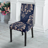 Damask Pattern Print Chair Cover-grizzshop