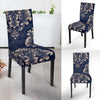 Damask Pattern Print Chair Cover-grizzshop