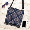 Damask Pattern Print Crossbody bags-grizzshop