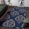 Damask Pattern Print Floor Mat-grizzshop