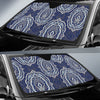 Damask Print Pattern Car Sun Shade-grizzshop