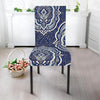 Damask Print Pattern Chair Cover-grizzshop