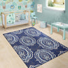 Damask Print Pattern Floor Mat-grizzshop