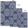 Damask Print Pattern Floor Mat-grizzshop