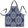 Damask Print Pattern Men's Apron-grizzshop