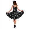 Dandelion Black Pattern Print Dress-grizzshop