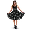 Dandelion Black Pattern Print Dress-grizzshop