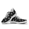 Dandelion Black Pattern Print Sneaker Shoes For Men Women-grizzshop