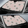 Dandelion Pattern Print Car Sun Shade-grizzshop