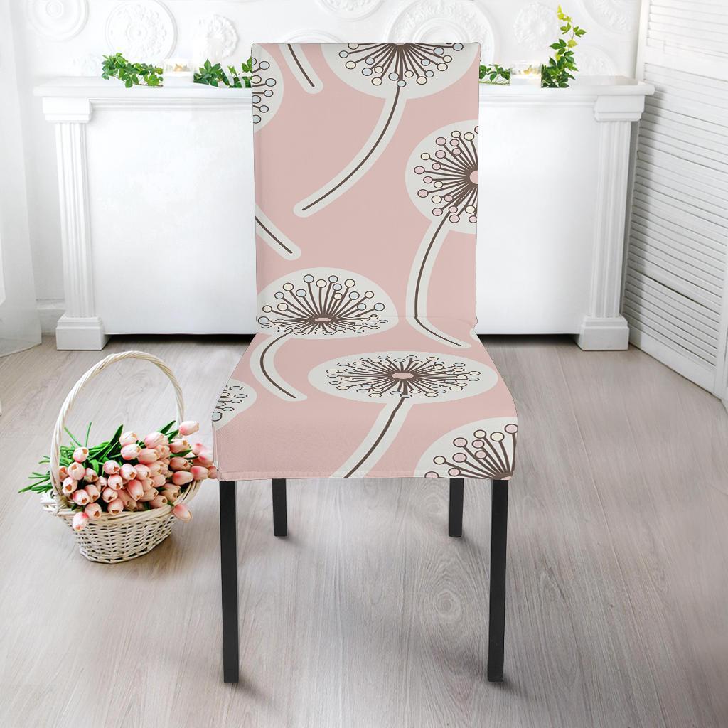 Dandelion Pattern Print Chair Cover-grizzshop