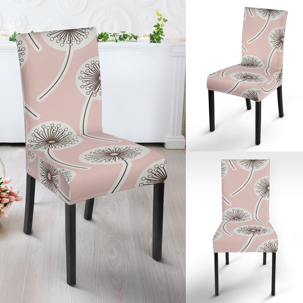 Dandelion Pattern Print Chair Cover-grizzshop