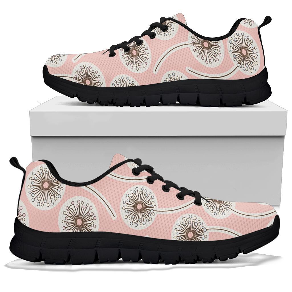 Dandelion Pattern Print Sneaker Shoes For Men Women-grizzshop