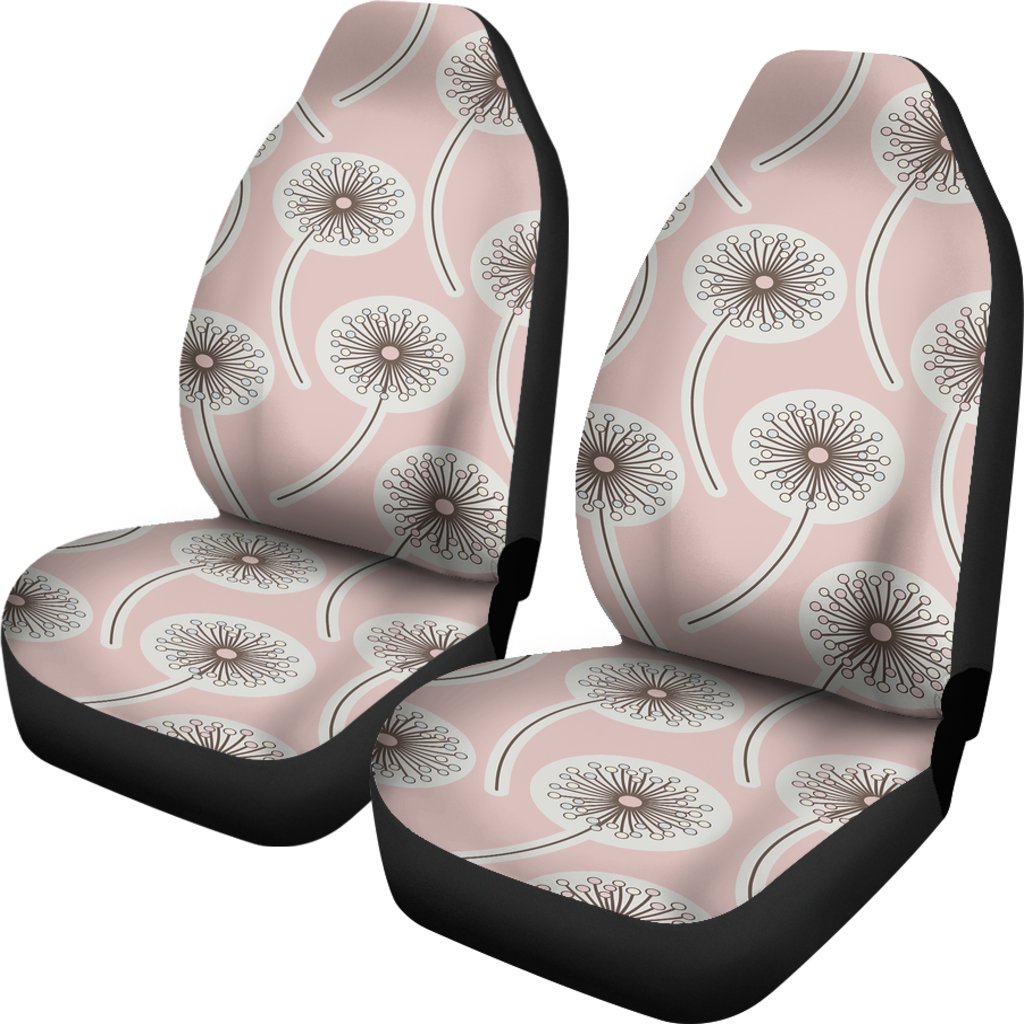 Dandelion Pattern Print Universal Fit Car Seat Covers-grizzshop