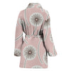 Dandelion Pattern Print Women Long Robe-grizzshop