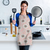 Dandelion Pattern Print Women's Apron-grizzshop