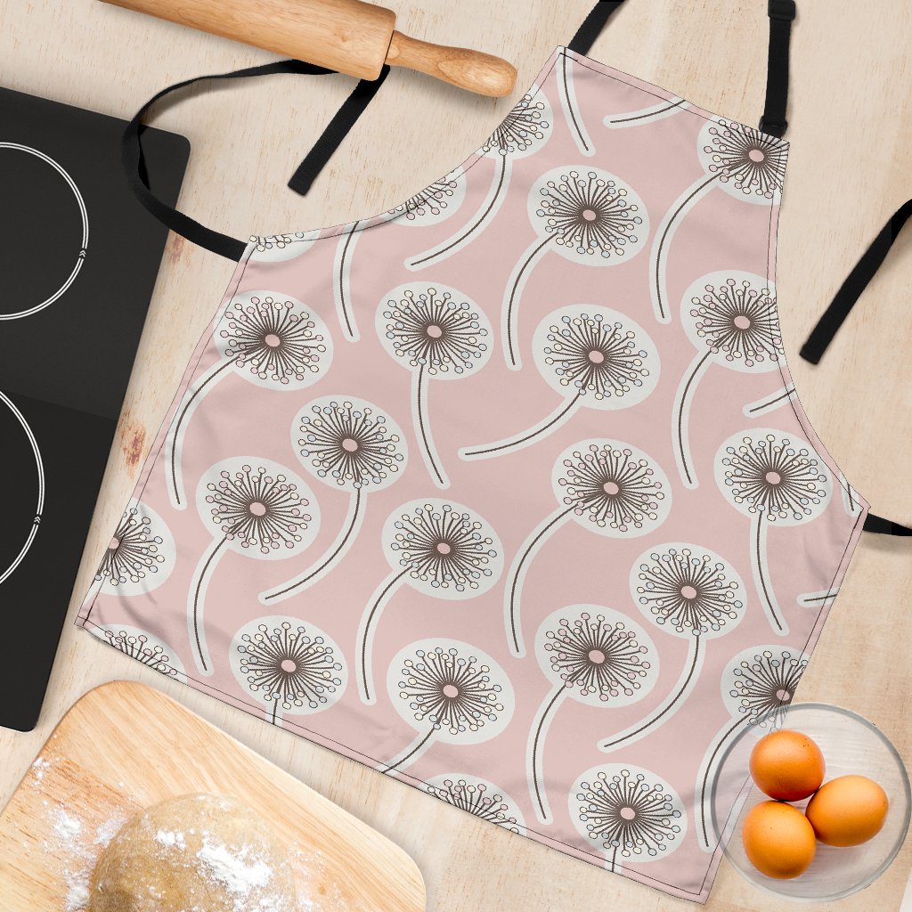 Dandelion Pattern Print Women's Apron-grizzshop