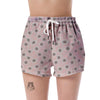 Dandelion Pattern Print Women's Shorts-grizzshop