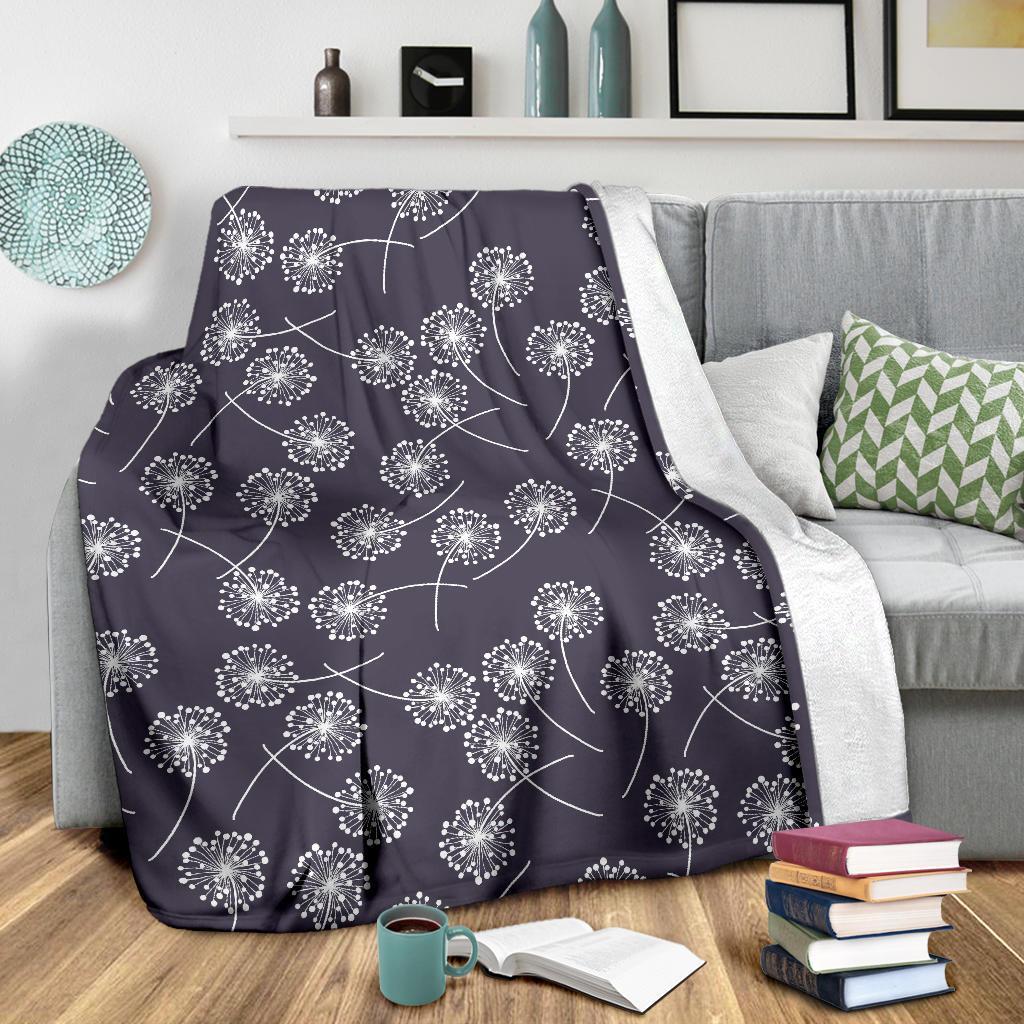 Dandelion Print Pattern Blanket-grizzshop