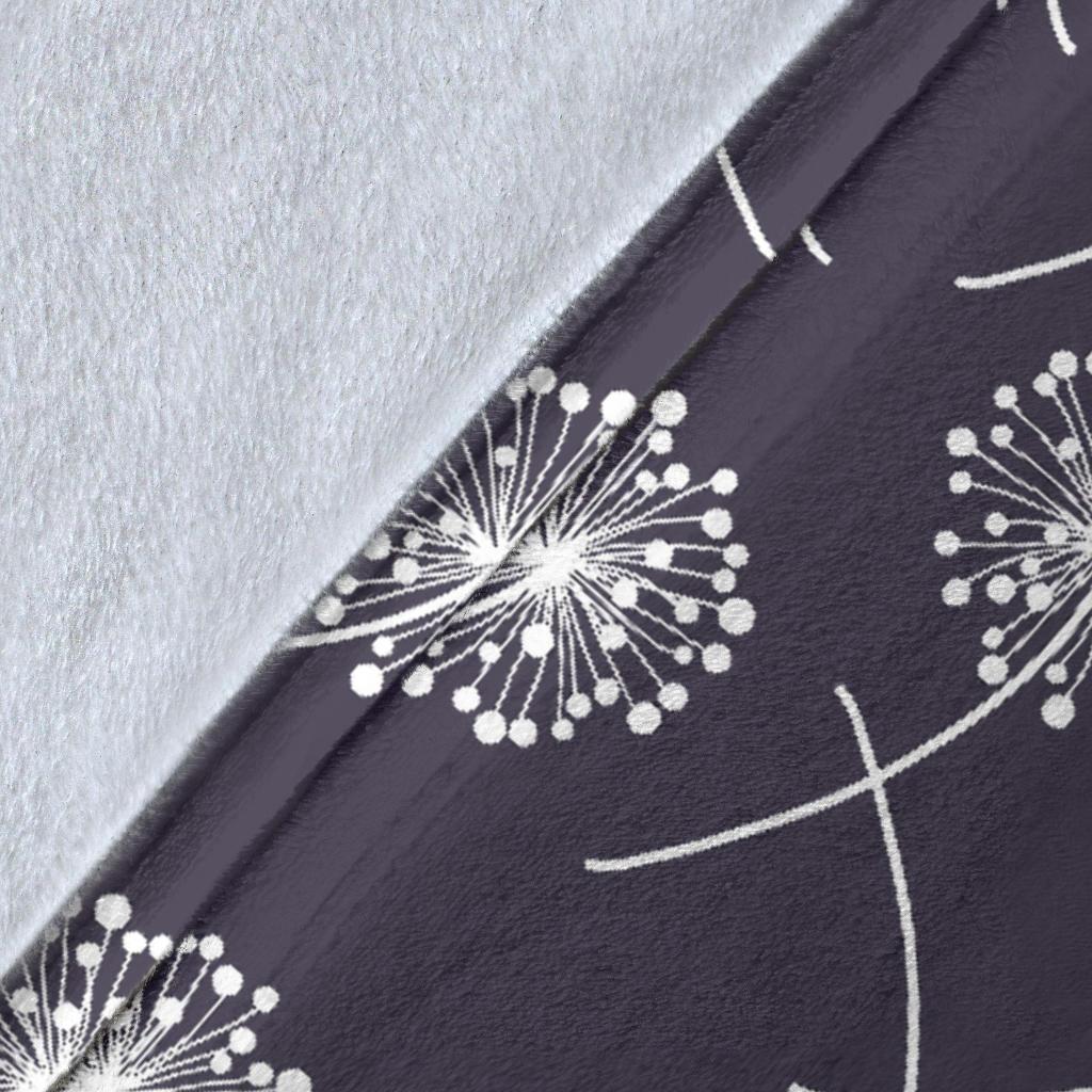 Dandelion Print Pattern Blanket-grizzshop