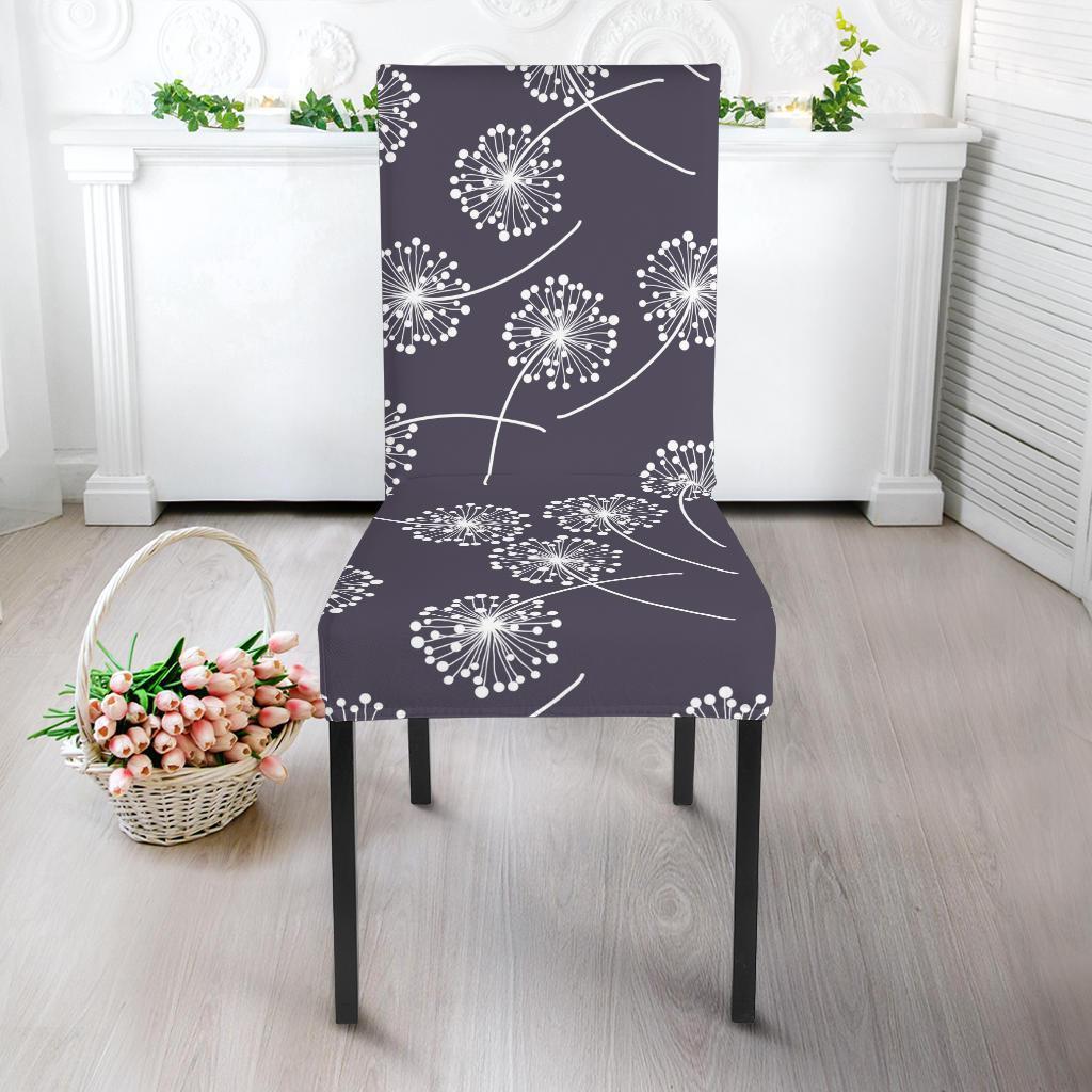 Dandelion Print Pattern Chair Cover-grizzshop