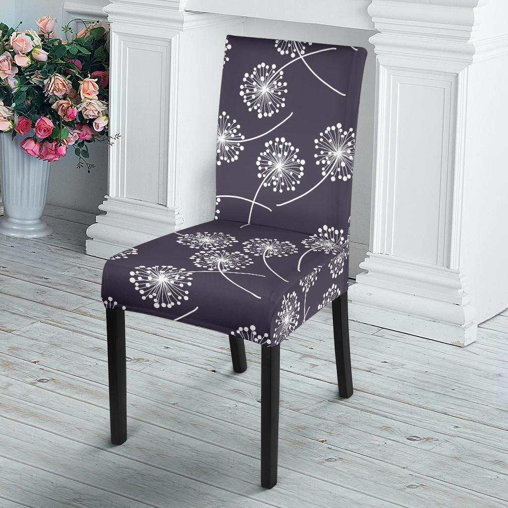 Dandelion Print Pattern Chair Cover-grizzshop