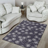 Dandelion Print Pattern Floor Mat-grizzshop