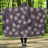 Dandelion Print Pattern Hooded Blanket-grizzshop